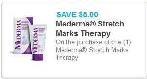 SAVE $5.00 on the purchase of one (1) Mederma Stretch Marks Therapy