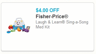 $4.00 off Laugh & Learn Sing-a-Song Med Kit Fisher-Price