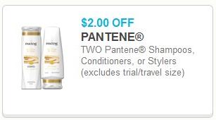 Coupon – $2.00 off TWO Pantene Products