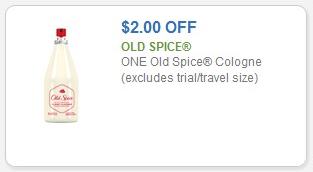 Coupon – $2.00 on one (1) Old Spice Cologne