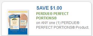 Coupon – $1.00 on any one (1) Perdue Perfect Portions Product