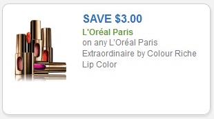 Coupon – $3.00 on any L’Oreal Paris Extraordinaire