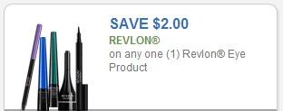 Coupon – $2.00 on any one (1) Revlon Eye Product