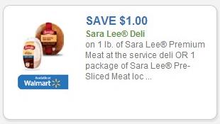 Coupon – $1.00 1 lb. Sara Lee Premium Meat or Pre-Sliced Meat