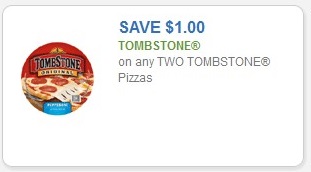 Save $1.00 Tombstone on any two tombstone pizzas
