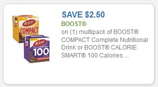 Boost, Save $2.50 off, brandcaster, coupons.com