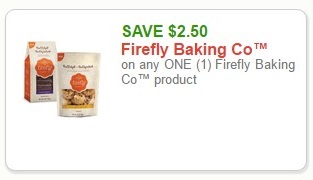 SAVE $2.50 Firefly Baking Co on any ONE (1) Firefly Baking Co product