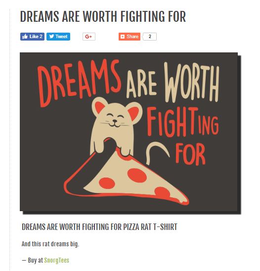 dreams are worth fighting for pizza rat tshirt tshirtvortex snorg