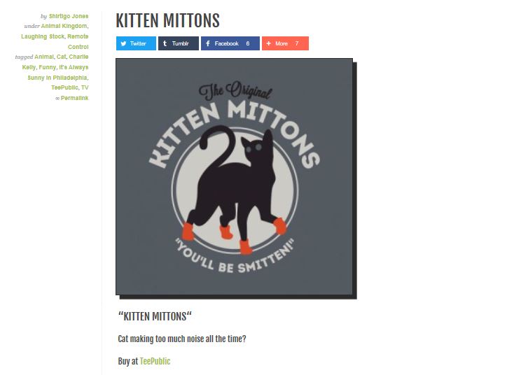 the original kitten mittons mittens you'll be smitten! tshirt shirtigo