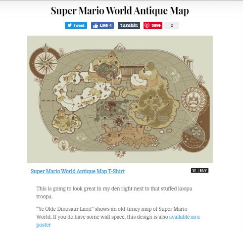 octobertenth19 (Super Mario World Antique Map)