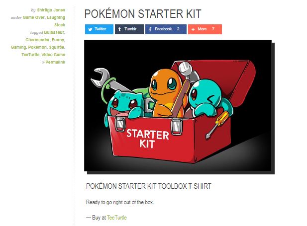 pokemon starter kit toolbox tshirt teeturtle shirtigo