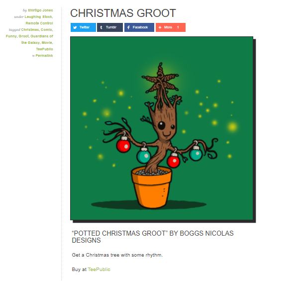 Christmas Groot Potted teepublic shirtigo