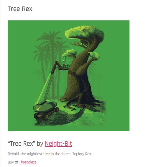 Tree Rex - Shirtigo