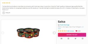 fresh cravings salsa social nature review