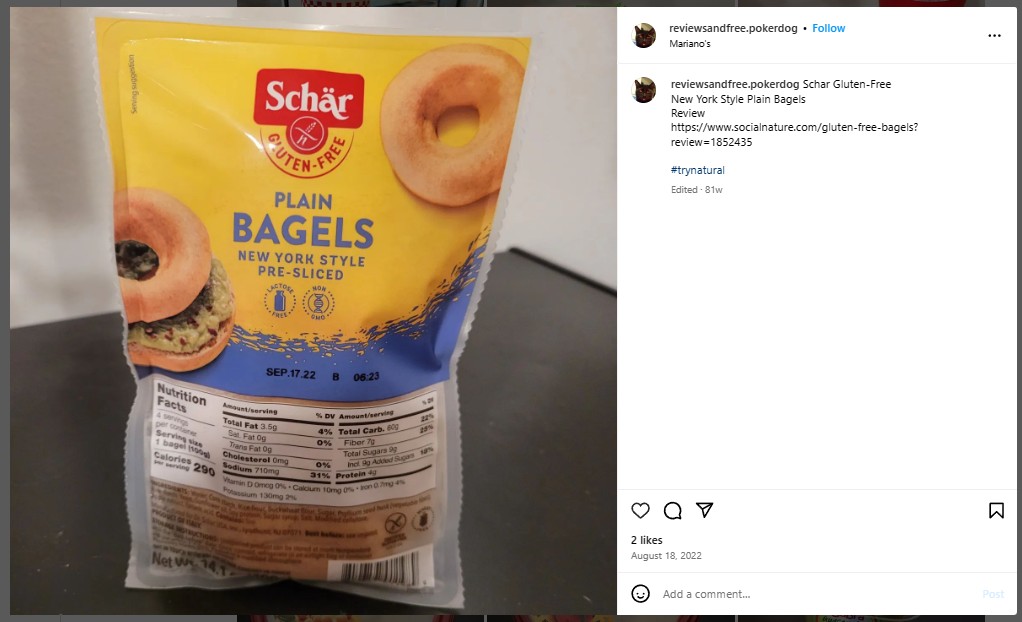 Schar New York Style Bagels