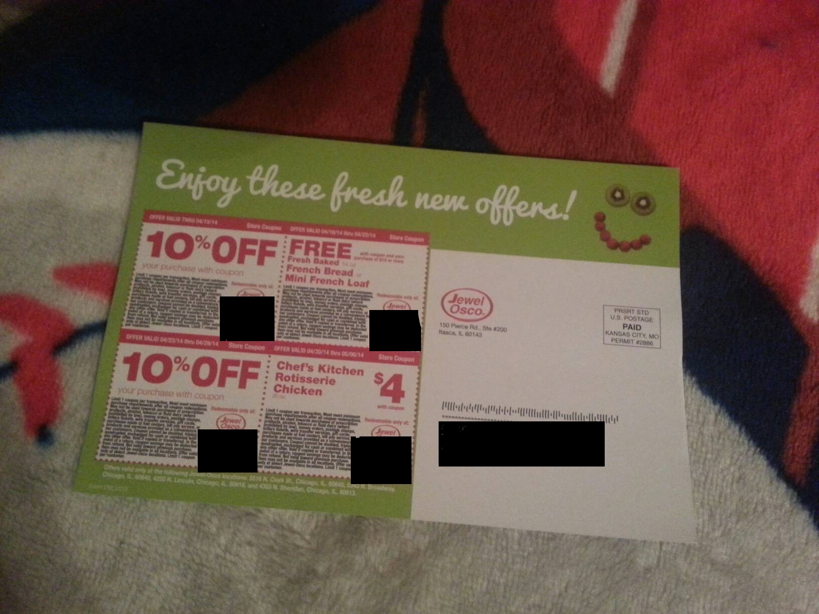 Jewel-Osco store coupon mail flyer