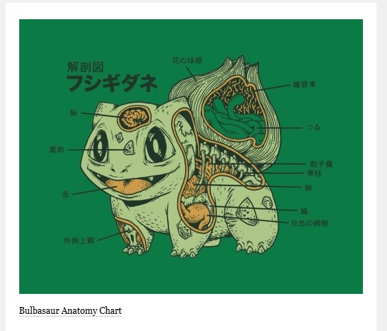 januarysixteenth20 (Bulbasaur Anatomy Chart)