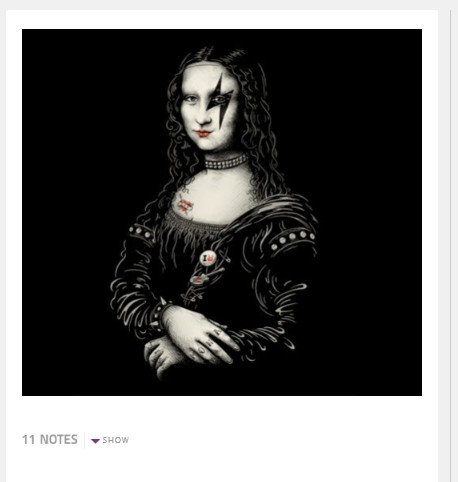 KISS Mona Lisa T-Shirt tshirtvortex
