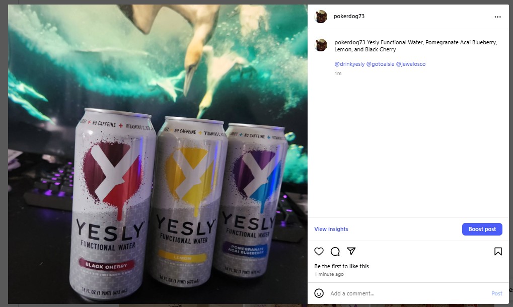 Yesly Functional Water