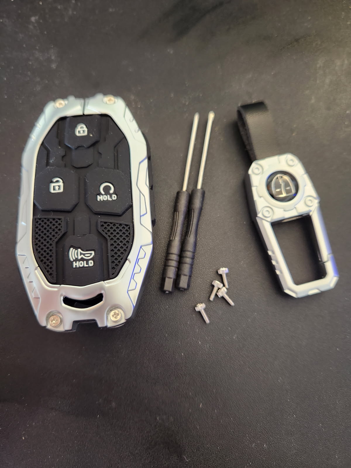 UOWZ for Hyundai Key Fob Cover with keychain