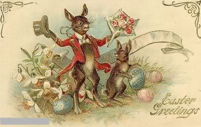 rabbit-easter-postcard