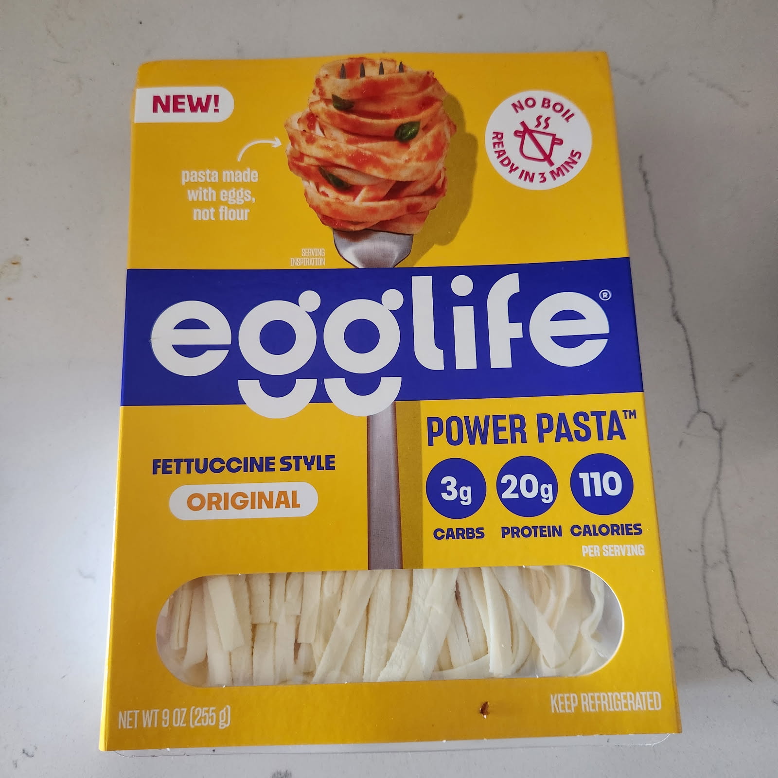 EggLife Protein Pasta Fettuccine Style Original