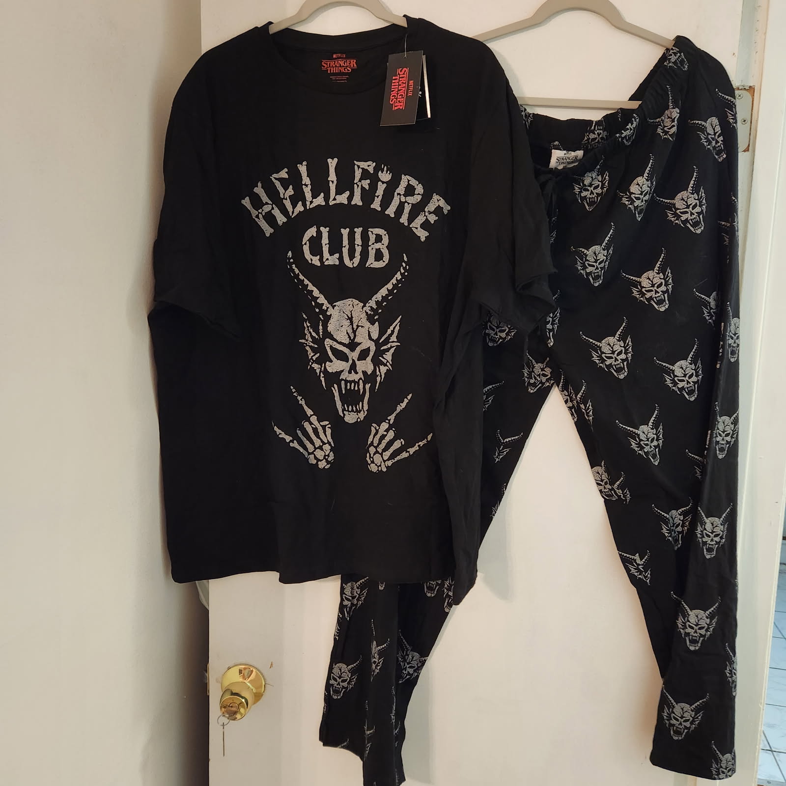 Stranger Things Cotton Pajama Set