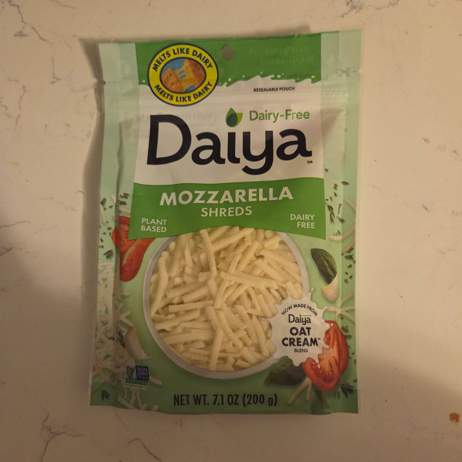 Daiya’s Plant-Based Dairy-Free Cheese Mozzarella Shreds
