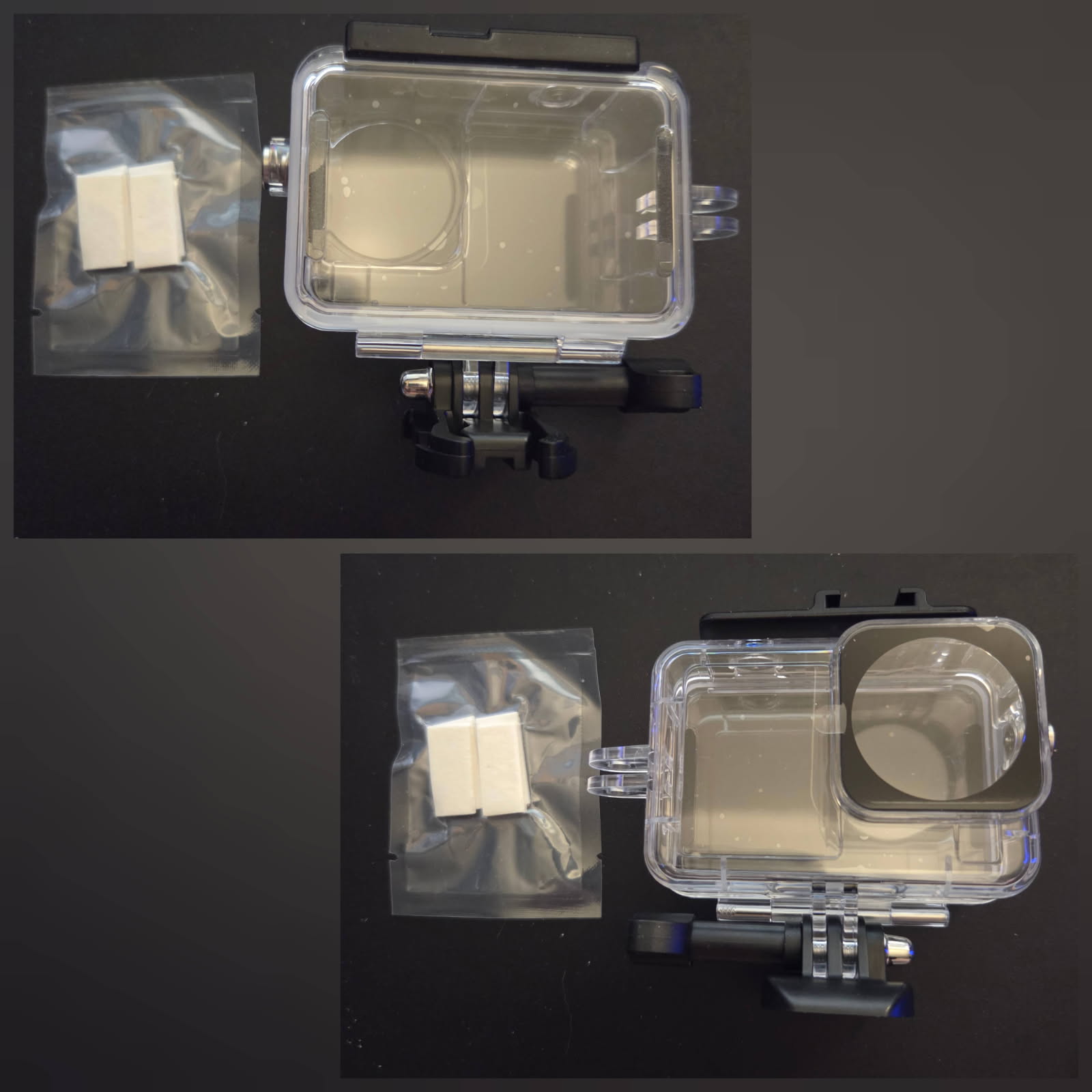 KETOPKIN Horizontal and Vertical Shooting Dive Case for DJI Osmo Action 6 Camera, 45M/148FT