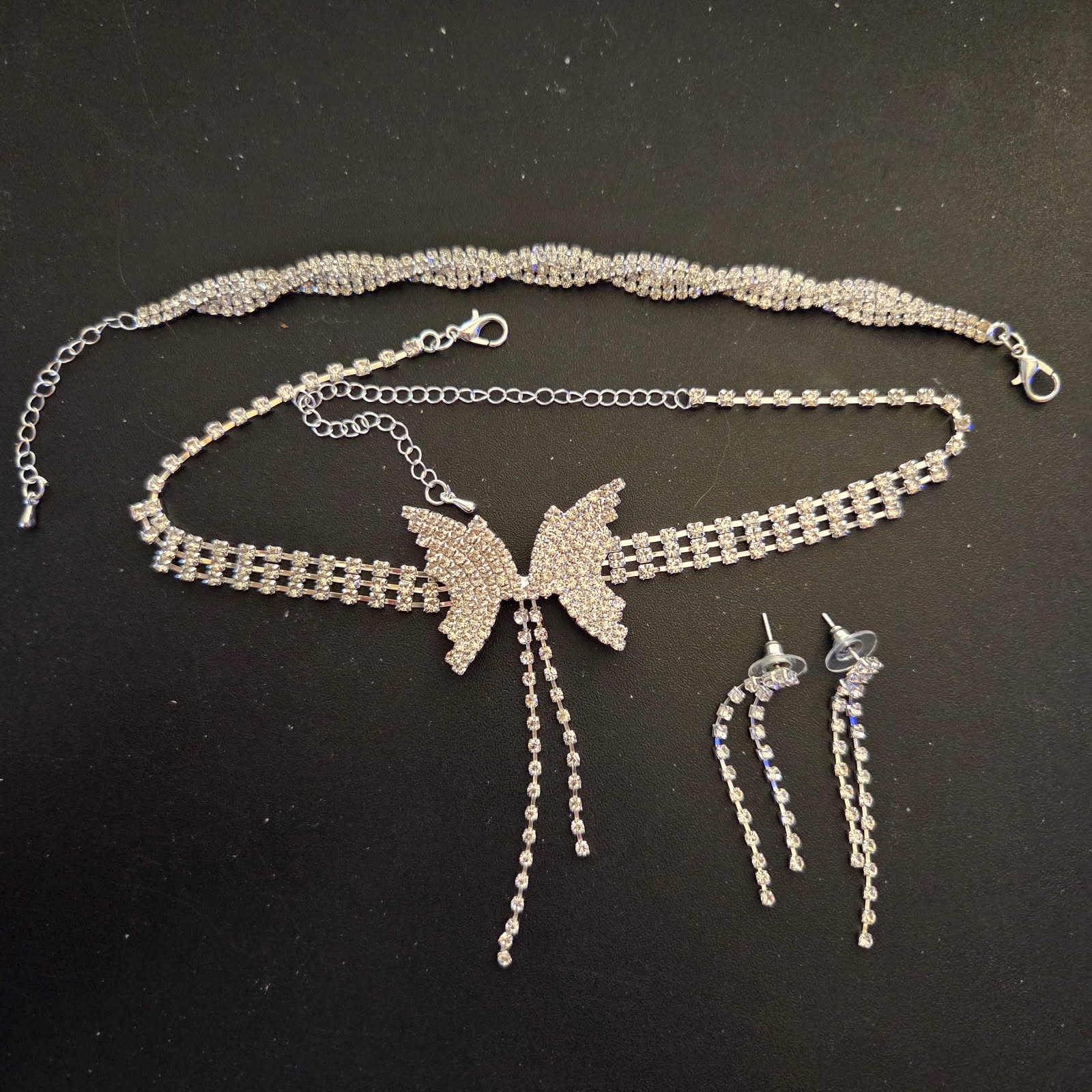 ZJO Silver Jewelry Set