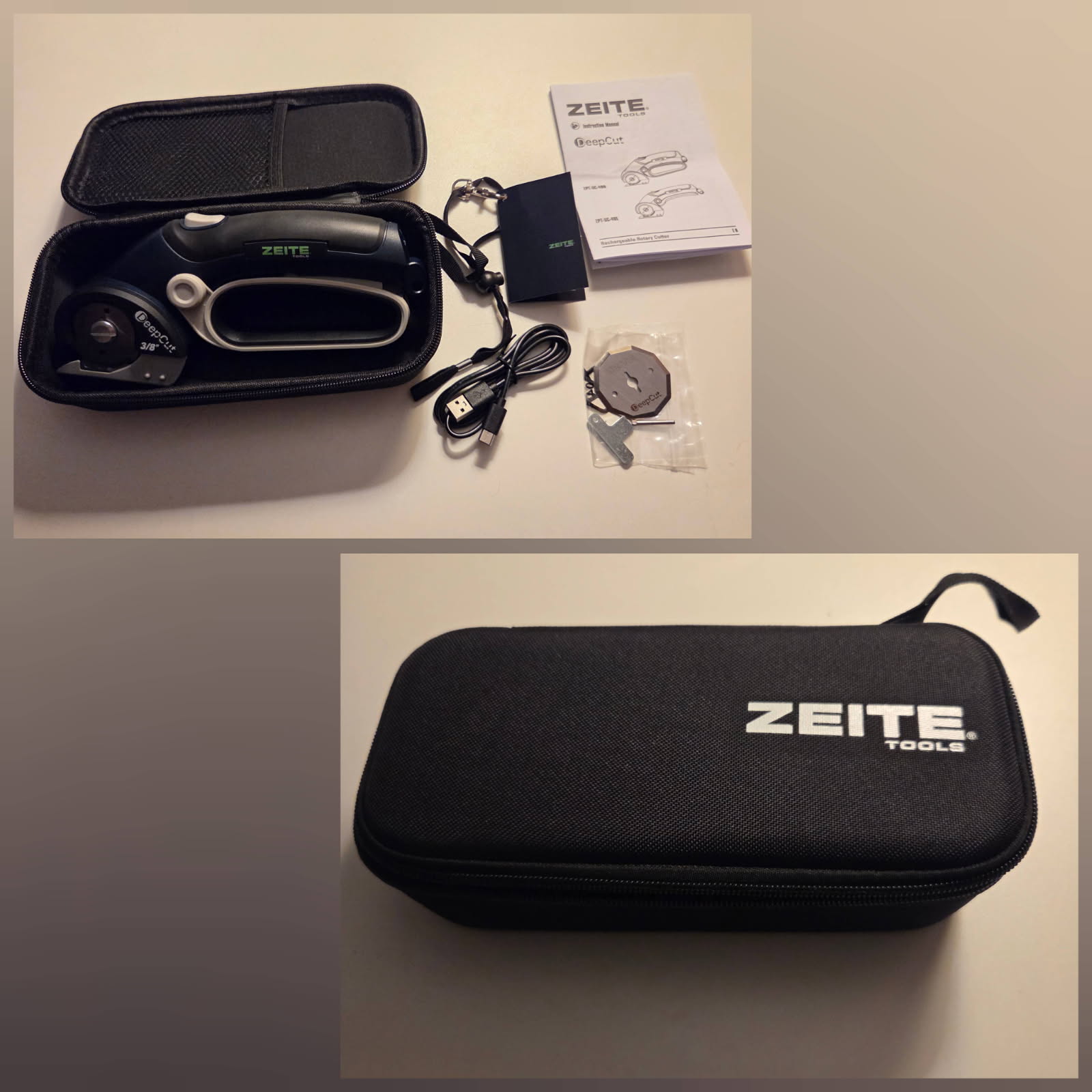 ZEITE Deepcut 3/8″ Electric Cardboard Cutter