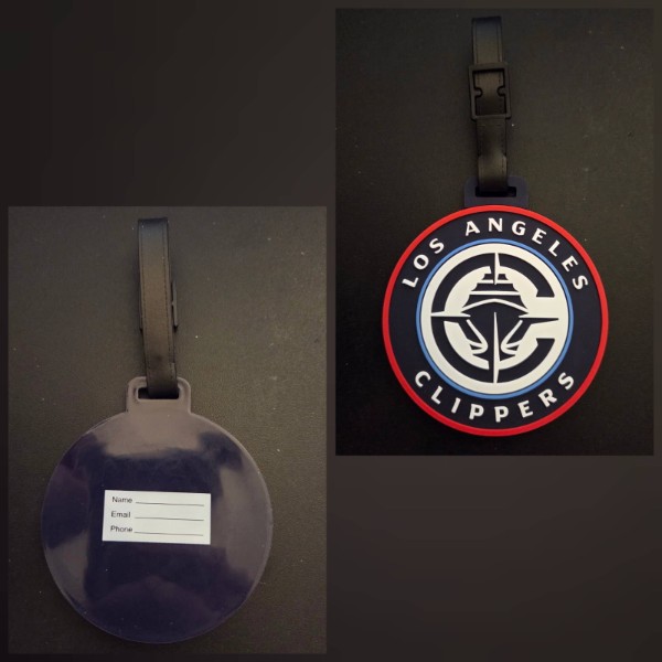 Desert Cactus Los Angeles Clippers NBA Luggage Tag