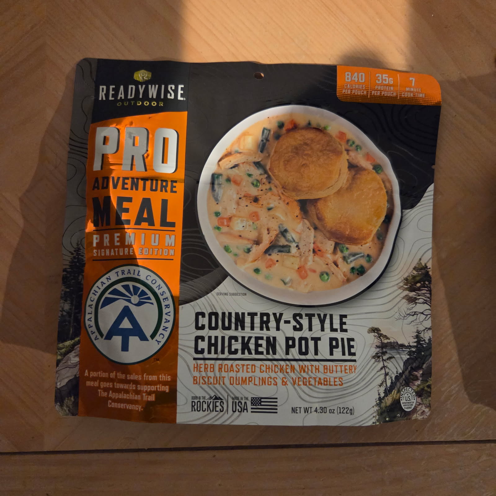 ReadyWise Country Style Chicken Pot Pie – Signature Edition Pro Adventure Meal