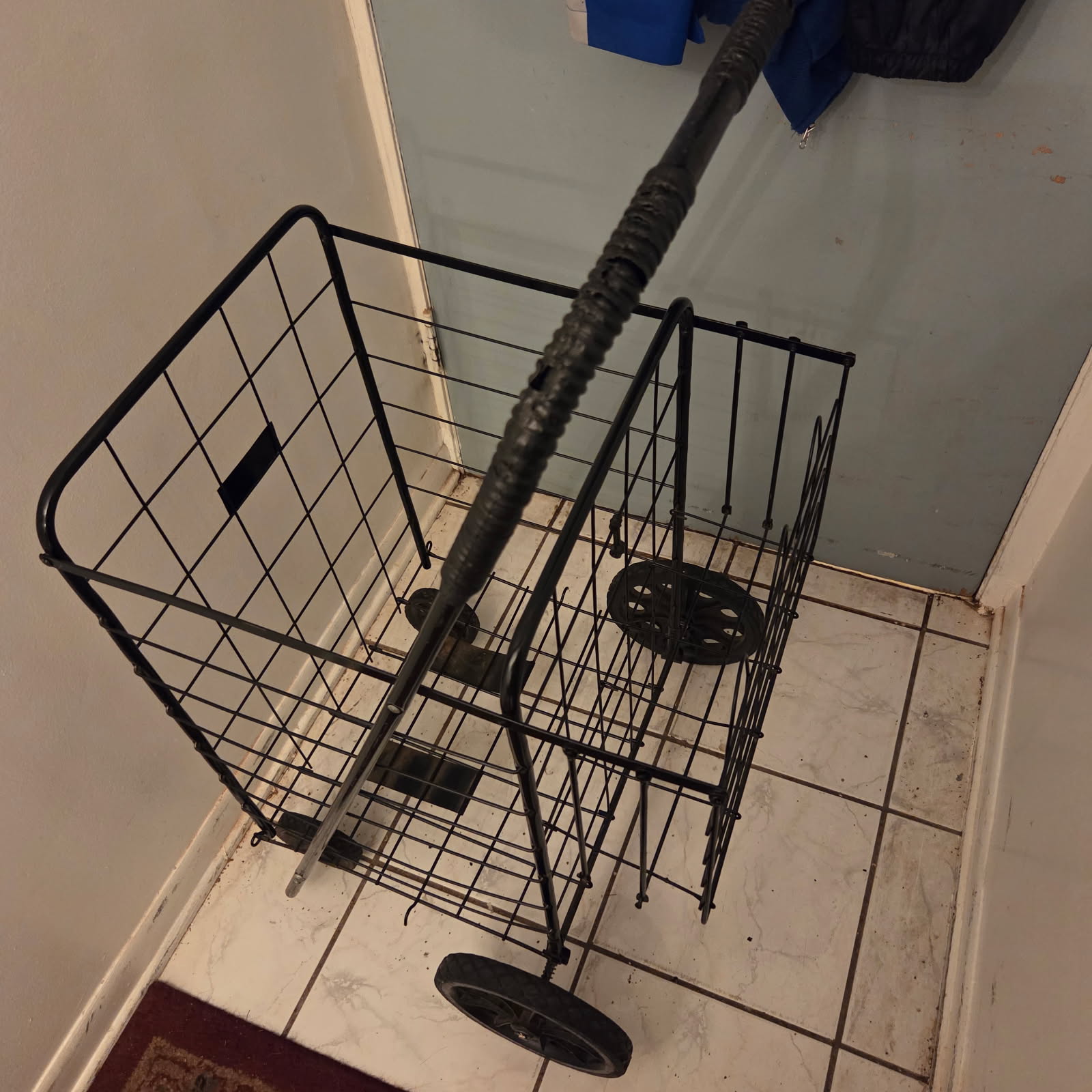 Best Choice Products Foldable Heavy Duty Utility Grocery Shopping Cart