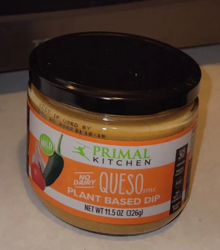 Primal Kitchen No-Dairy Queso-Style Plant-Based Dip 11.5 oz