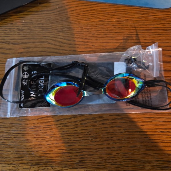 Sporti Unisex-Adult Antifog S2 Optical Mirrored Swim Goggles