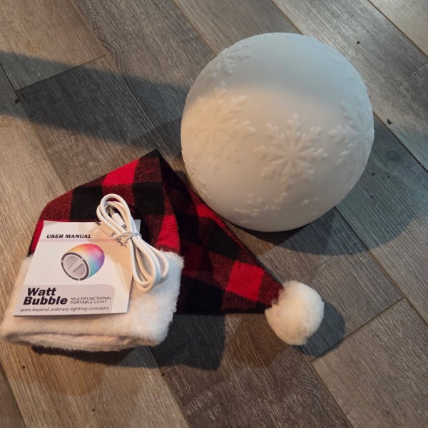 Generic Watt Bubble Interactive Squishy Night Light